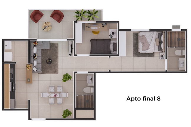 Imagem Apartamento com 2 Quartos à Venda, 67 m² em Centro - Itanhaém Imagem Apartamento com 2 Quartos à Venda, 67 m² em Centro - Itanhaém