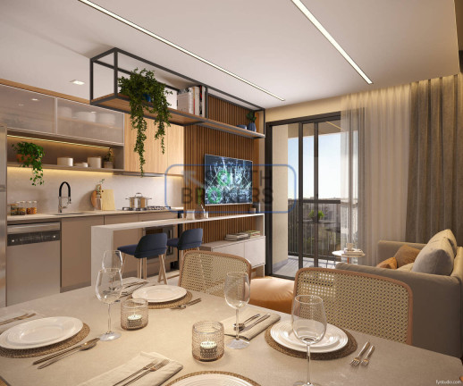 Imagem Apartamento com 3 Quartos à Venda, 52 m² em Hauer - Curitiba