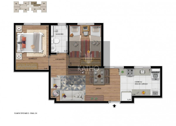 Imagem Apartamento com 2 Quartos à Venda, 43 m² em Milionários (barreiro) - Belo Horizonte Imagem Apartamento com 2 Quartos à Venda, 43 m² em Milionários (barreiro) - Belo Horizonte