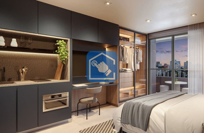 Imagem Apartamento com 1 Quarto à Venda, 27 m² em Aclimação - São Paulo Imagem Apartamento com 1 Quarto à Venda, 27 m² em Aclimação - São Paulo