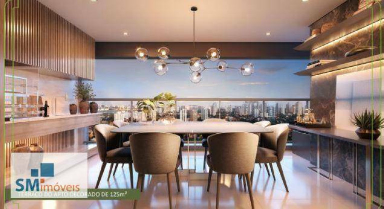 Imagem Apartamento com 3 Quartos à Venda, 123 m² em Campo Belo - São Paulo