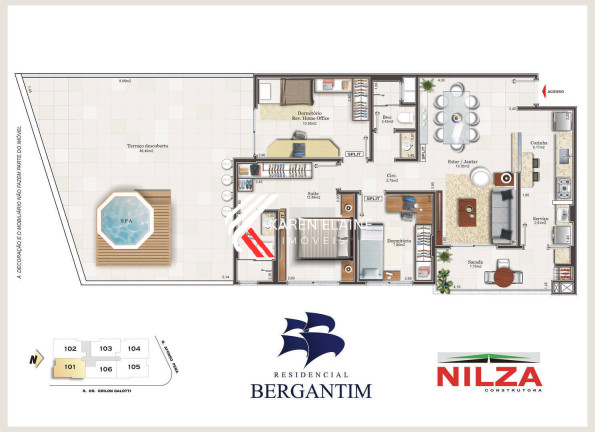 Imagem Apartamento com 3 Quartos à Venda, 131 m² em Capoeiras - Florianópolis