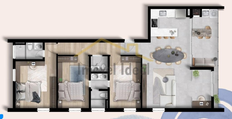 Imagem Apartamento com 4 Quartos à Venda, 142 m² em Juvevê - Curitiba Imagem Apartamento com 4 Quartos à Venda, 142 m² em Juvevê - Curitiba