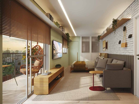Imagem Apartamento com 1 Quarto à Venda, 24 m² em Pinheiros - São Paulo