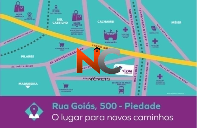 Imagem Apartamento com 2 Quartos à Venda, 42 m² em Piedade - Rio De Janeiro