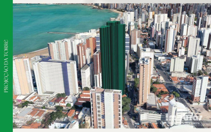 Apartamento com 2 Quartos à Venda, 70 m² em Meireles - Fortaleza