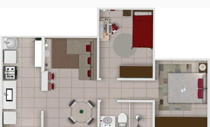 Imagem Imóvel com 2 Quartos à Venda, 49 m² em Vila Virgínia - Ribeirão Preto