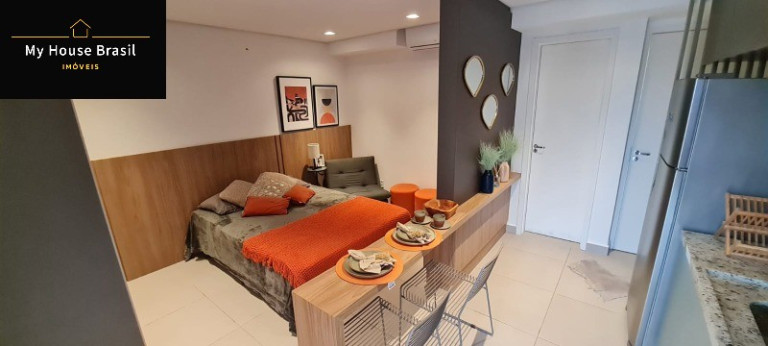 Imagem Flat com 1 Quarto para Alugar, 35 m² em Vila Nilo - São Paulo