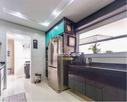 Imagem Apartamento com 3 Quartos à Venda, 126 m² em Vila Scarpelli - Santo André