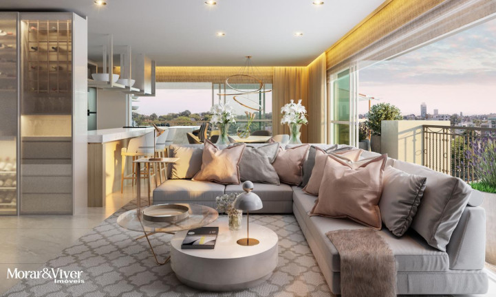 Imagem Apartamento com 2 Quartos à Venda, 90 m² em Mercês - Curitiba