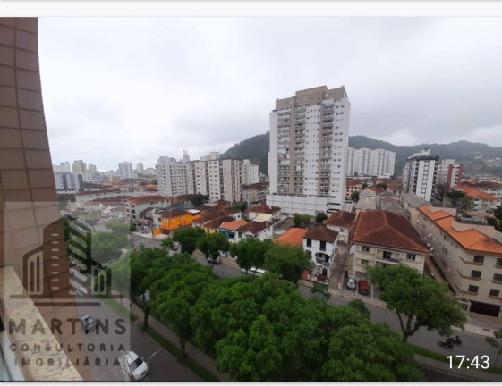 Imagem Apartamento com 2 Quartos à Venda, 78 m² em Campo Grande - Santos