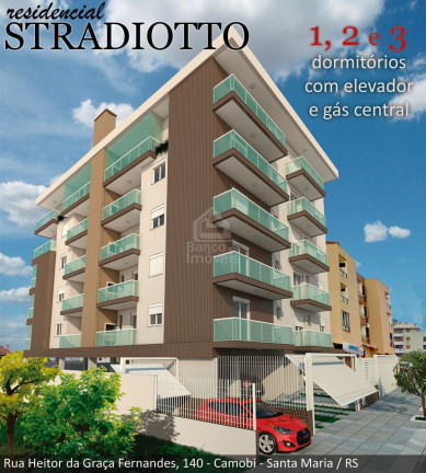 Apartamento com 2 Quartos à Venda, 98 m² em Camobi - Santa Maria