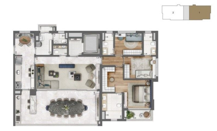 Imagem Apartamento com 3 Quartos à Venda, 165 m² em Campo Belo - São Paulo Imagem Apartamento com 3 Quartos à Venda, 165 m² em Campo Belo - São Paulo