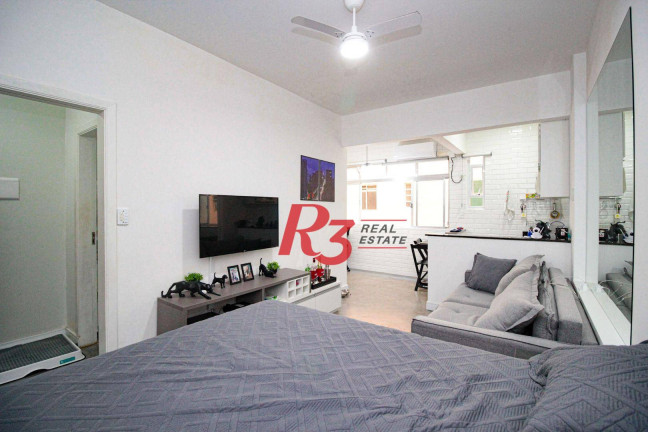 Imagem Studio com 1 Quarto à Venda, 31 m² em Embaré - Santos Imagem Studio com 1 Quarto à Venda, 31 m² em Embaré - Santos