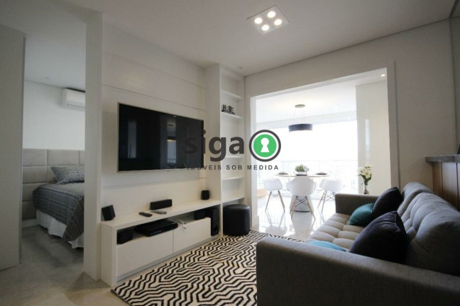 Imagem Apartamento com 1 Quarto para Alugar, 56 m² em Itaim - São Paulo Imagem Apartamento com 1 Quarto para Alugar, 56 m² em Itaim - São Paulo