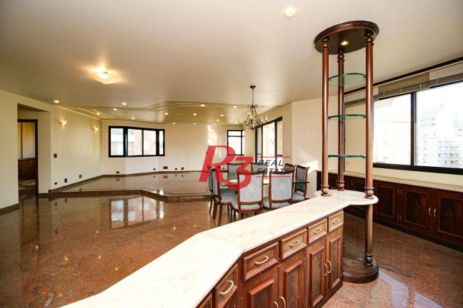 Imagem Apartamento com 5 Quartos à Venda ou Locação, 400 m² em Embaré - Santos Imagem Apartamento com 5 Quartos à Venda ou Locação, 400 m² em Embaré - Santos