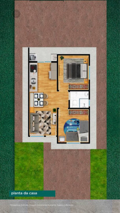 Imagem Casa com 2 Quartos à Venda, 42 m² em Jardim Novo Horizonte - Hortolândia Imagem Casa com 2 Quartos à Venda, 42 m² em Jardim Novo Horizonte - Hortolândia