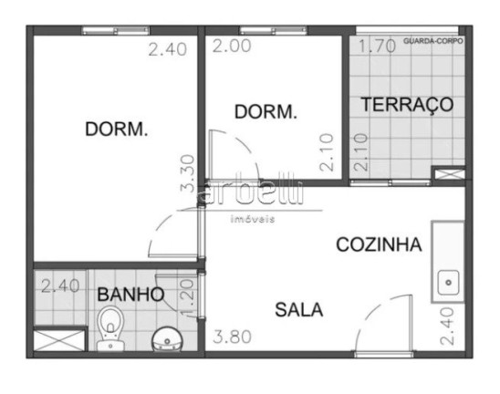 Imagem Apartamento com 2 Quartos à Venda, 31 m² em água Branca - São Paulo Imagem Apartamento com 2 Quartos à Venda, 31 m² em água Branca - São Paulo