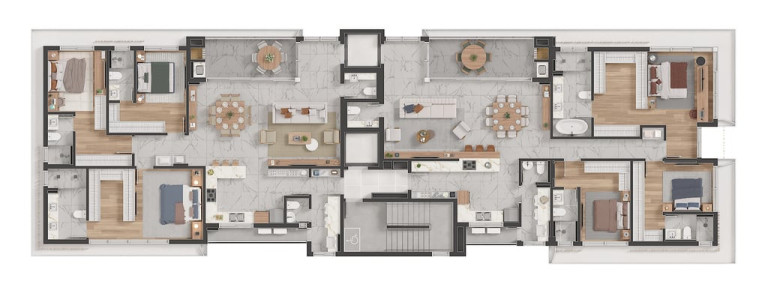 Imagem Apartamento com 3 Quartos à Venda, 181 m² em Batel - Curitiba