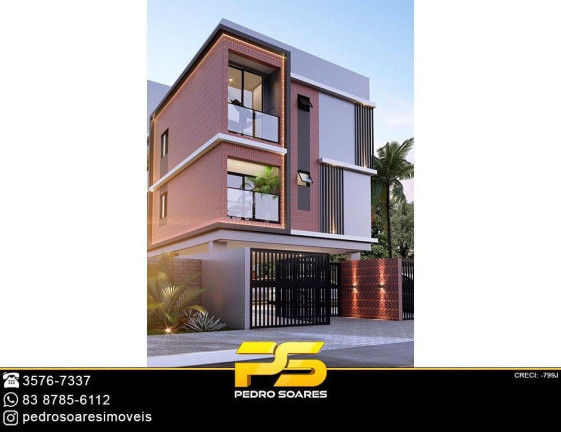Imagem Apartamento com 2 Quartos à Venda, 46 m² em Jardim Cidade Universitária - João Pessoa
