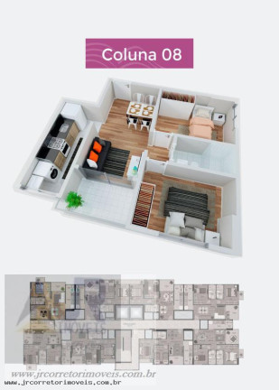 Imagem Apartamento com 2 Quartos à Venda, 48 m² em Cocal - Vila Velha Imagem Apartamento com 2 Quartos à Venda, 48 m² em Cocal - Vila Velha