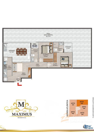Imagem Apartamento com 2 Quartos à Venda, 100 m² em Praia Do Morro - Guarapari Imagem Apartamento com 2 Quartos à Venda, 100 m² em Praia Do Morro - Guarapari