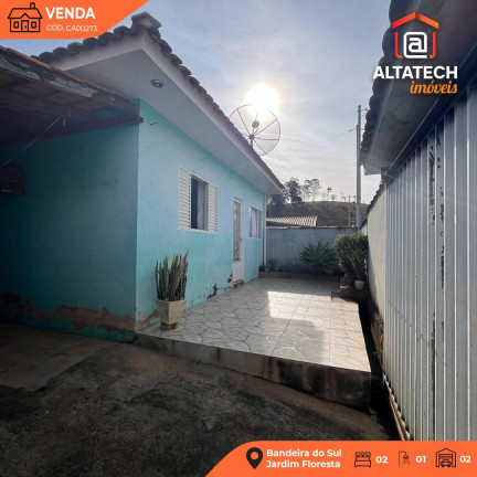 Casa com 2 Quartos à Venda, 92 m² em Jardim Floresta - Bandeira Do Sul