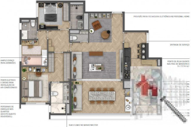 Imagem Apartamento com 4 Quartos à Venda, 132 m² em Vila Clementino - São Paulo