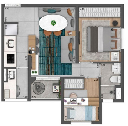 Imagem Apartamento com 2 Quartos à Venda, 38 m² em Imirim - São Paulo Imagem Apartamento com 2 Quartos à Venda, 38 m² em Imirim - São Paulo