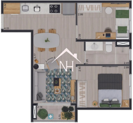 Imagem Apartamento com 2 Quartos à Venda, 40 m² em Vila Cordeiro - São Paulo Imagem Apartamento com 2 Quartos à Venda, 40 m² em Vila Cordeiro - São Paulo