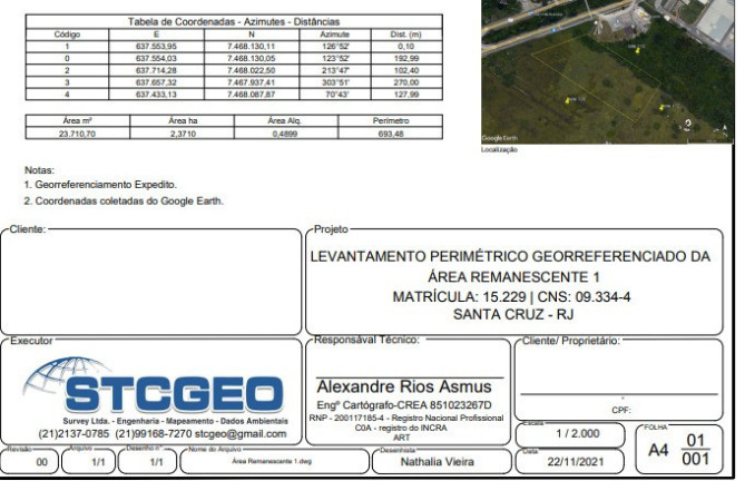 Imagem Terreno à Venda, 66.991 m² em Paciência - Rio De Janeiro