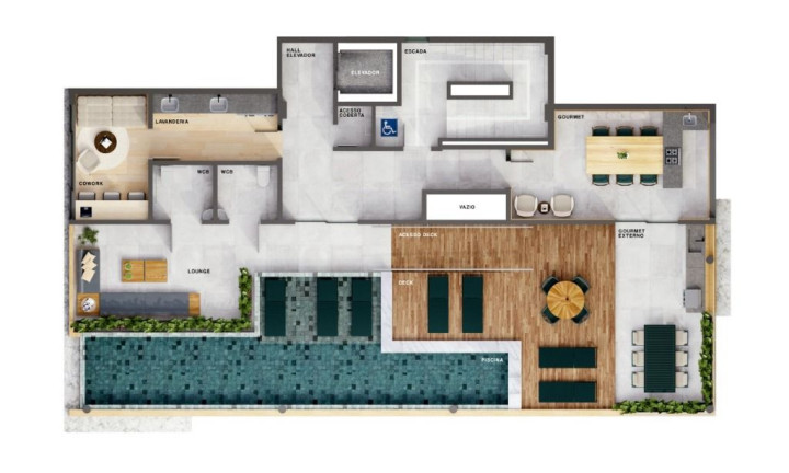Imagem Apartamento com 1 Quarto à Venda, 32 m² em Intermares - Cabedelo