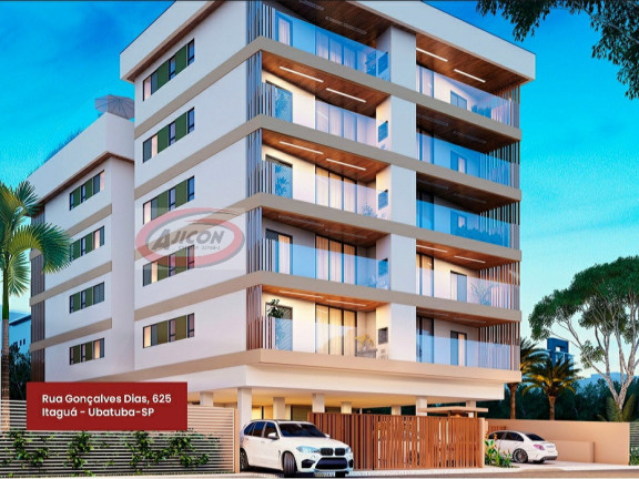 Apartamento com 2 Quartos à Venda, 70 m² em Itaguá - Ubatuba