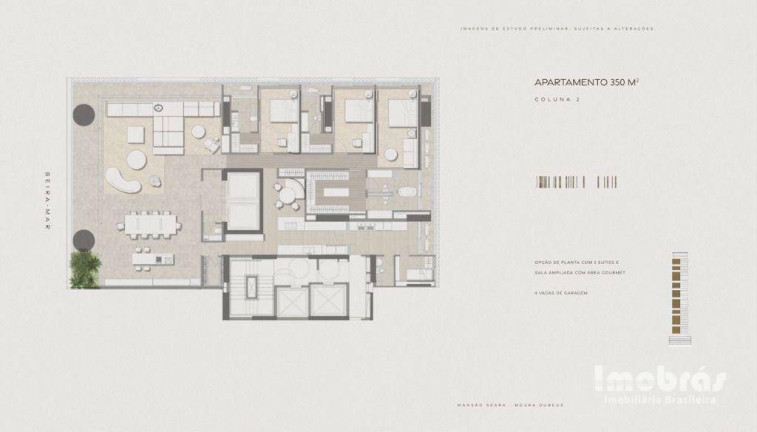 Imagem Apartamento com 4 Quartos à Venda, 350 m² em Meireles - Fortaleza Imagem Apartamento com 4 Quartos à Venda, 350 m² em Meireles - Fortaleza