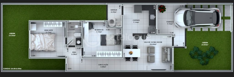 Imagem Casa com 2 Quartos à Venda, 120 m² em Cajupiranga - Parnamirim Imagem Casa com 2 Quartos à Venda, 120 m² em Cajupiranga - Parnamirim