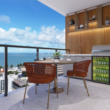 Imagem Apartamento com 2 Quartos à Venda, 61 m² em Camboinha - Cabedelo
