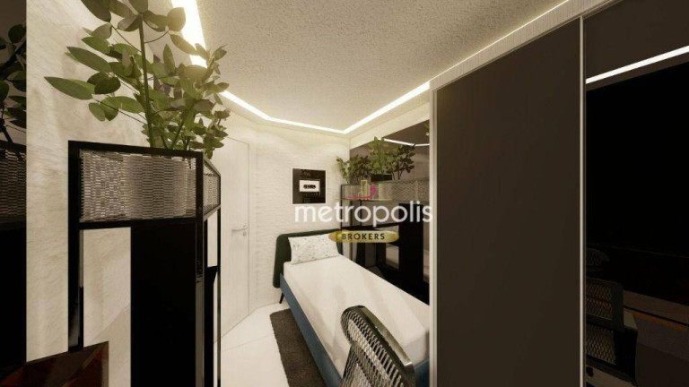 Imagem Apartamento com 2 Quartos à Venda, 45 m² em Campestre - Santo André