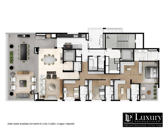 Imagem Apartamento com 4 Quartos à Venda, 278 m² em Moema - São Paulo Imagem Apartamento com 4 Quartos à Venda, 278 m² em Moema - São Paulo