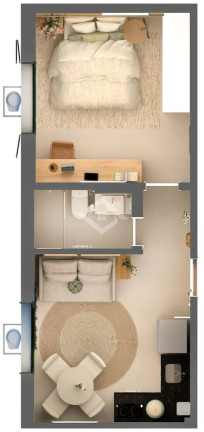 Imagem Loft com 1 Quarto à Venda, 26 m² em Copacabana - Rio De Janeiro