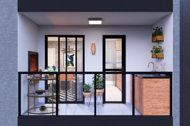 Imagem Apartamento com 2 Quartos à Venda, 49 m² em Capão Raso - Curitiba Imagem Apartamento com 2 Quartos à Venda, 49 m² em Capão Raso - Curitiba