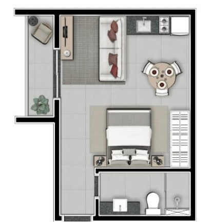 Imagem Apartamento com 1 Quarto à Venda, 33 m² em Vila Mariana - São Paulo