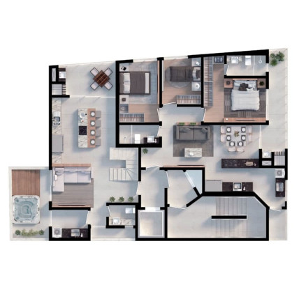 Imagem Apartamento com 3 Quartos à Venda, 117 m² em Balneário Santa Clara - Itajaí Imagem Apartamento com 3 Quartos à Venda, 117 m² em Balneário Santa Clara - Itajaí