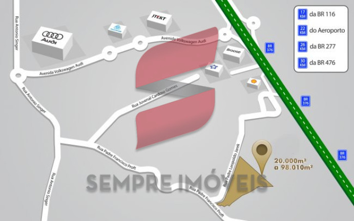 Imagem Terreno à Venda, 20.000 m² em Roseira - São José Dos Pinhais