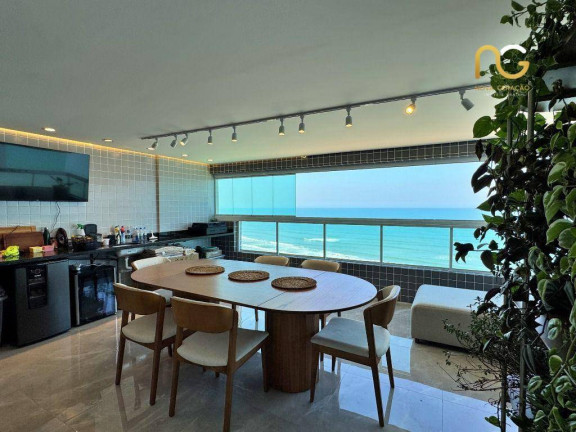 Imagem Apartamento com 3 Quartos à Venda, 140 m² em Vilamar - Praia Grande