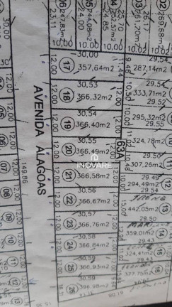 Terreno à Venda, 396 m² em Setor Nova Aurora - Itumbiara