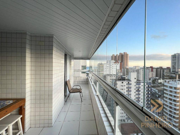 Imagem Apartamento com 3 Quartos à Venda, 120 m² em Vila Guilhermina - Praia Grande