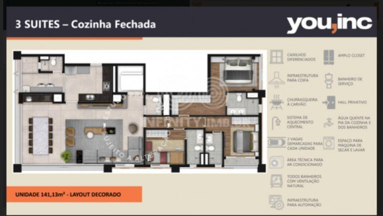 Imagem Apartamento com 3 Quartos à Venda, 141 m² em Moema - São Paulo