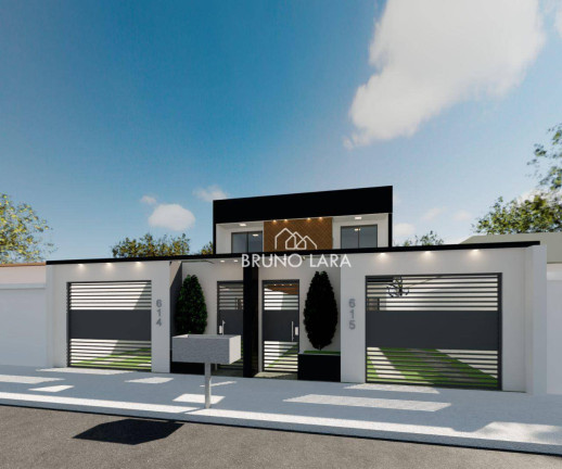 Casa com 3 Quartos à Venda, 105 m² em Resplendor - Igarapé