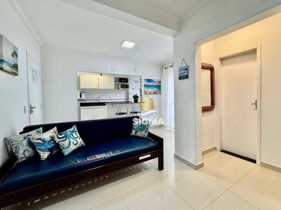 Imagem Apartamento com 1 Quarto à Venda, 50 m² em Pitangueiras - Guarujá