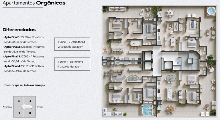 Imagem Apartamento com 3 Quartos à Venda, 95 m² em Praia Brava - Itajaí Imagem Apartamento com 3 Quartos à Venda, 95 m² em Praia Brava - Itajaí